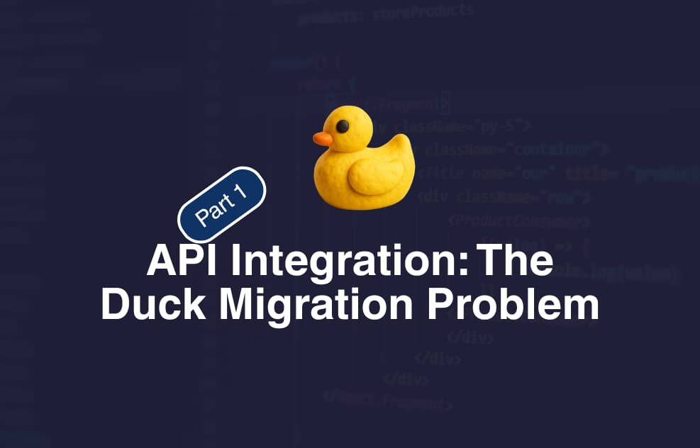 API Integration The Duck Migration Problem