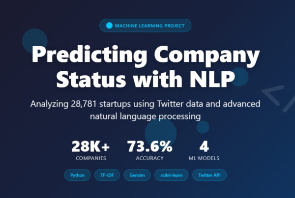 MACHINE LEARNING PROJECT