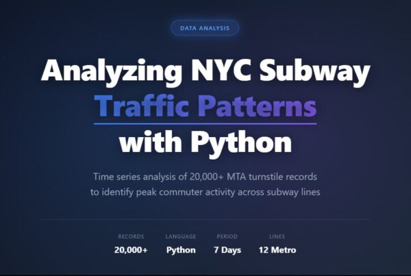 NYC Subway Analysis
