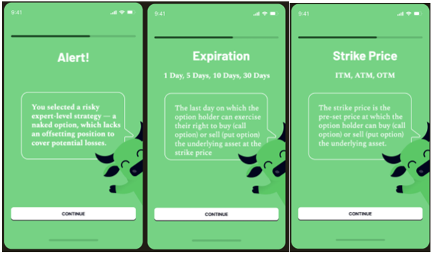 SmartOptions Strategy Selection UIUX 
