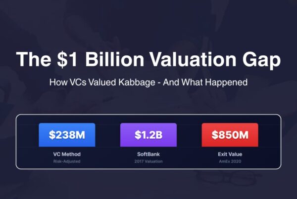 The $1 Billion Valuation Gap