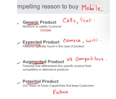 Whole product thinking diagram showing concentric layers